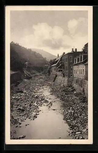 AK Freital, Weisseritz mit Windberg