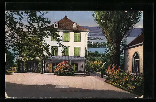 AK Arenenberg, Blick auf das Schloss