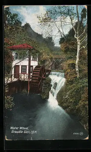 AK Groudle Glen, Water Wheel