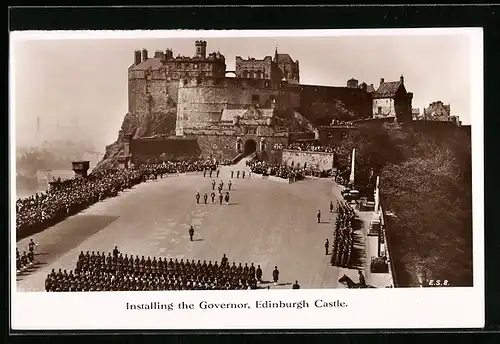 AK Edinburgh, Castle, Installing the Governor