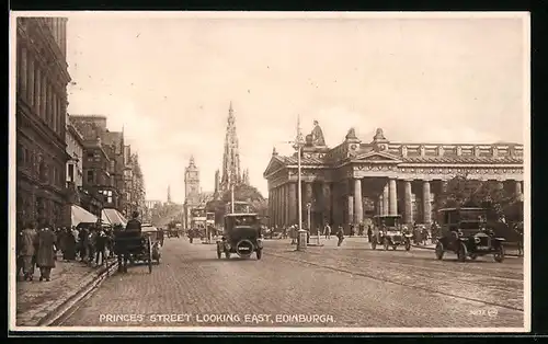 AK Edinburgh, Princes Street looking East