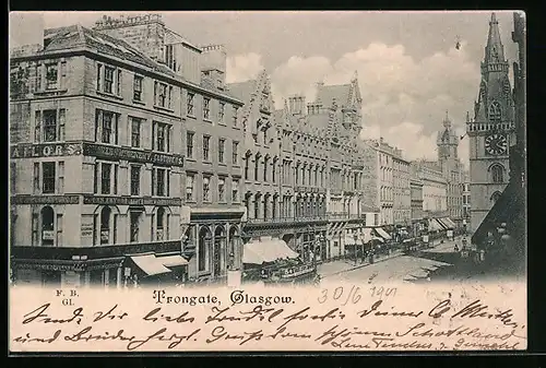 AK Glasgow, View of Trongate