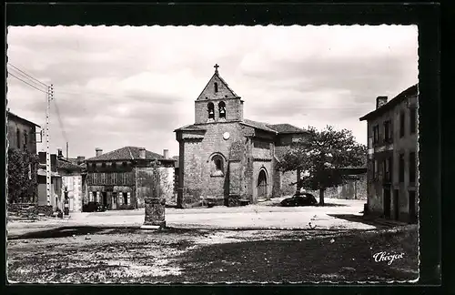 AK Compreignac, Place de l'Eglise