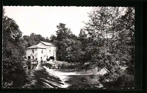 AK Bussiere-Poitevine, le Moulin Berger et la Gartempe