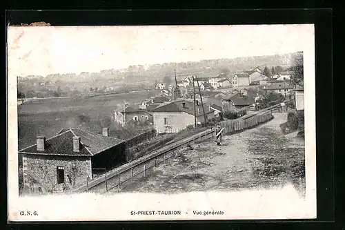 AK St-Priest-Taurion, Vue générale