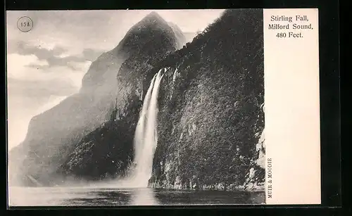 AK Neuseeland, Stirling Fall, Milford Sound