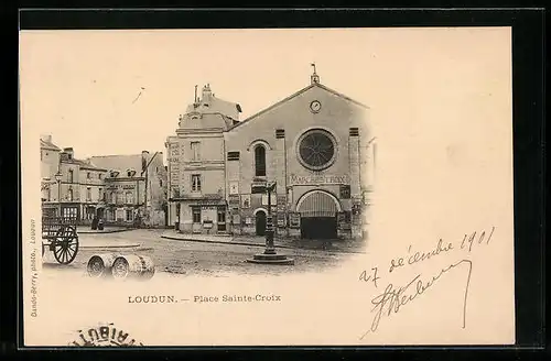 AK Loudun, Place Saint-Croix