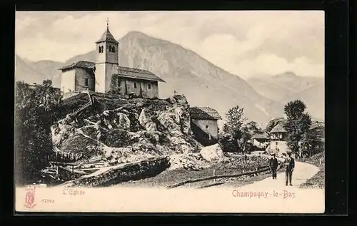 AK Champagny-le-Bas, L`Eglise