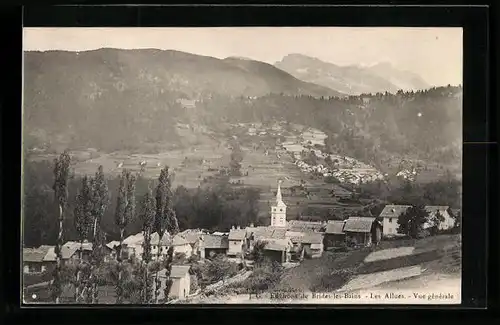 AK Brides-les-Bains, Les Allues, Vue générale