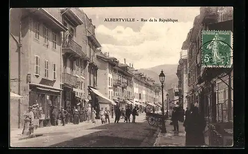 AK Albertville, Rue de la République