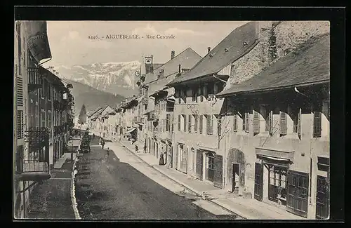 AK Aiguebelle, Rue Centrale