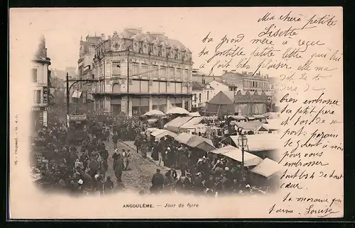 AK Angouleme, Jour de foire