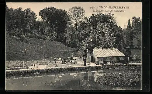 AK Lépin-Aiguebelette, L`Etablissement de Pisciculture