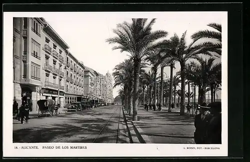 AK Alicante, Paseo de los Martires