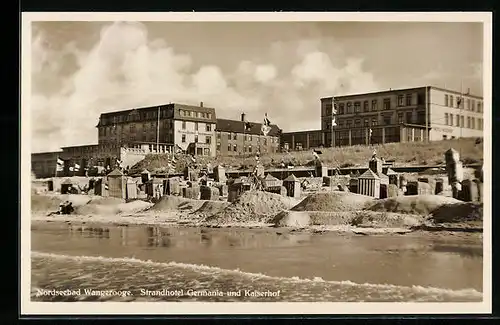 AK Wangerooge, Strandhotel Germania und Kaiserhof