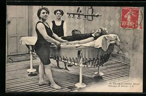 AK Neris-les-Bains, Massge de Dames, Physiotherapie