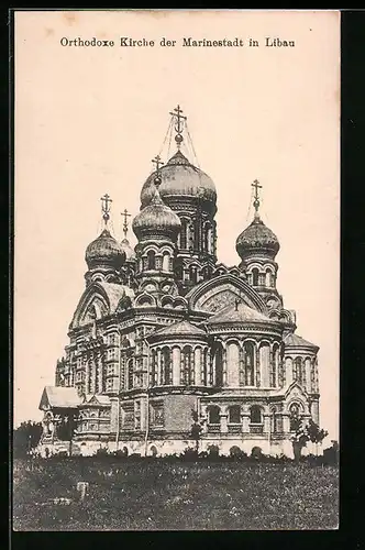 AK Libau, Orthodoxe Kirche der Marinestadt