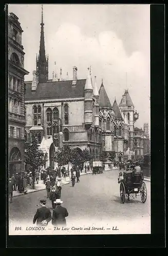 AK London, The Law Courts and Strand