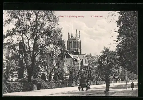 AK Sydenham, West Hill, Looking down