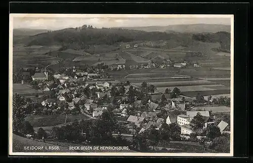 AK Seidorf, Blick gegen die Heinrichsburg