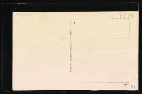 AK Isny i. A., Ortsansicht, Erinnerungskarte 1914 und 1915, Eisernes Kreuz