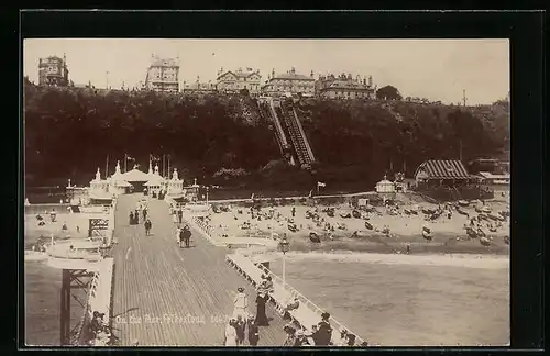 AK Folkestone, On the Pier