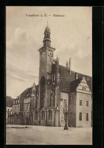 AK Frankfurt / Oder, Rathaus