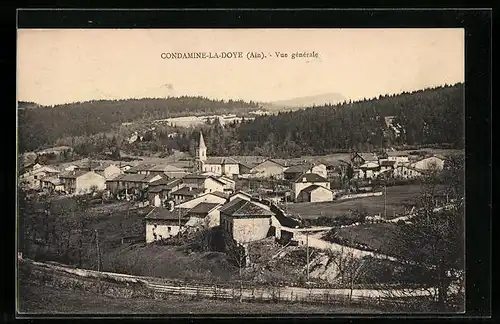 AK Condamine-La-Doye, Vue Generale, L`Eglise