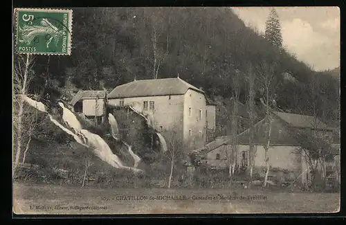 AK Chatillon-en-Michaille, Cascades et Moulins de Trébillet