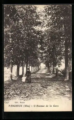 AK Parcieux, L`Avenue de la Gare