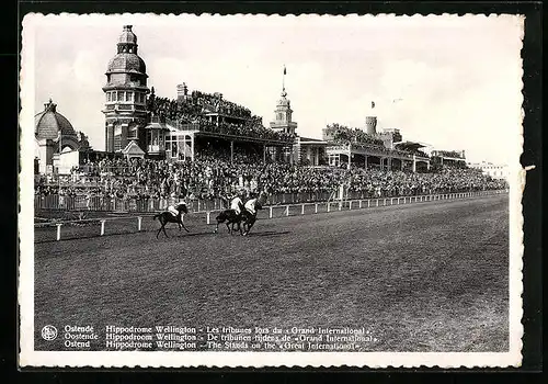 AK Ostende, Hippodrome Wellington, Les tribunes