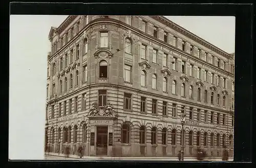 Foto-AK Wien, Gewerbe A. Rudolph, Kaiserstrasse 35-42