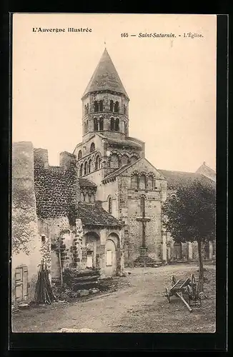 AK Saint-Saturnin, L`Église