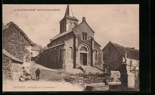 AK Monges, L`Eglise et le Monument