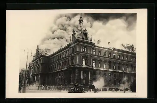 AK Wien, Brand des Justiz-Palastes 1927