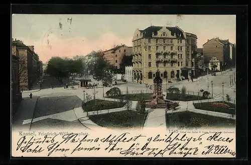 AK Kassel, Friedrich-Wilhelmsplatz