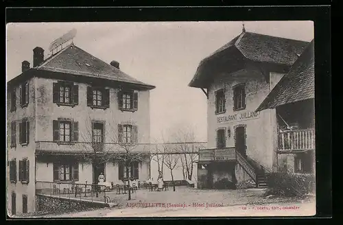 AK Aiguebelette-le-Lac, Hotel Juilland