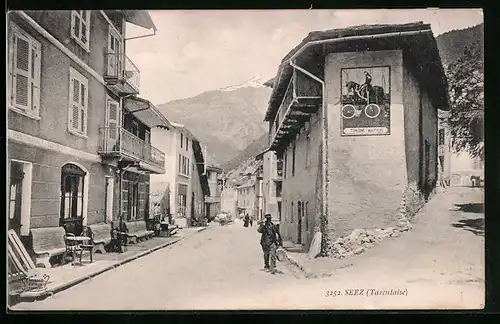 AK Seez (Tarentaise), Strassenpartie