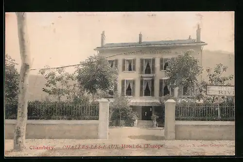 AK Challes-les-Eaux, Hotel de l`Europe