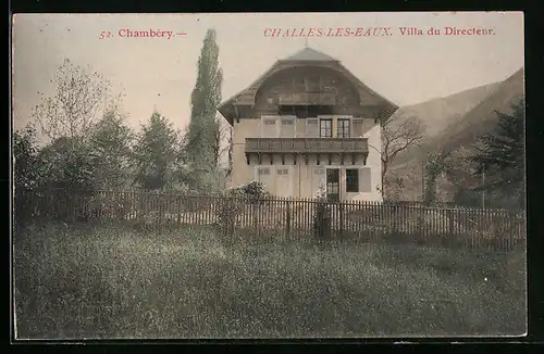 AK Challes-les-Eaux, Villa du Directeur