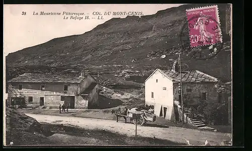 AK Col du Mont Cenis, La Maurienne Pittoresque