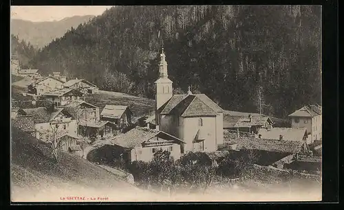 AK La Giettaz, La Foret, L`Eglise