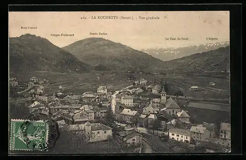 AK La Rochette, Vue Generale, Brame Farine, Mont Pezard, L`Alpette