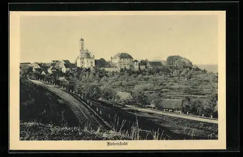 AK Hohenstadt, Blick zur Kirche