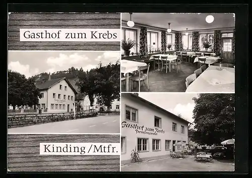 AK Kinding /Mfr., Gasthof zum Krebs