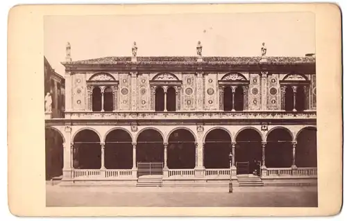 Fotografie unbekannter Fotograf, Ansicht Verona, Loggia di Fra Giacondo