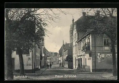 AK Buttstädt, Blick in die Neue Strasse