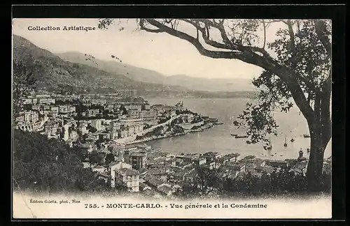 AK Monte Carlo, Vue generale et la Condamine