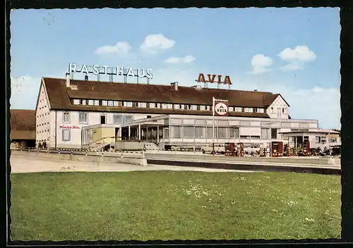 AK Dornstadt bei Ulm, Hotel-Raststätte Chaussee