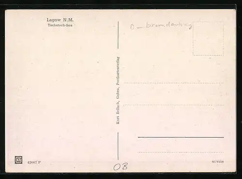 AK Lagow /N.-M., Tschetsch-See